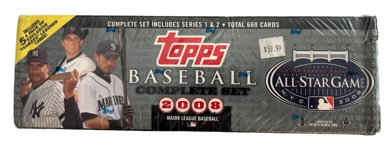 2008 Topps Baseball All-Star Game  Series 1 & 2 Complete Set Factory Sealed