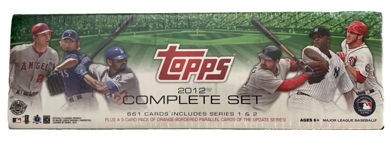 2012 Topps MLB Baseball Factory Sealed Complete Set- Home Team Advantage