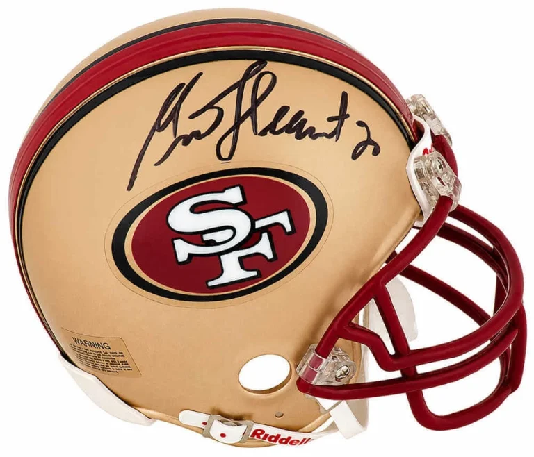 Garrison Hearst Signed 49ers Riddell (VSR4) Mini Helmet - (SCHWARTZ SPORTS COA)