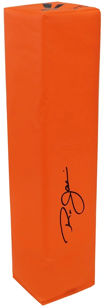 Ron Jaworski Signed BSN Orange Endzone Football Pylon - (SCHWARTZ SPORTS COA)