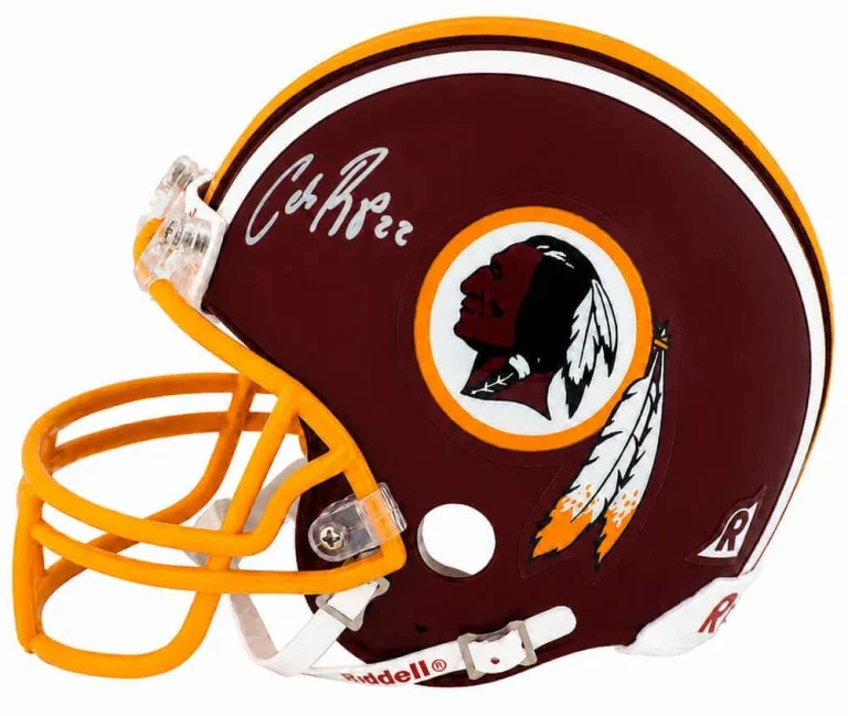 Carlos Rogers Signed Redskins T/B Riddell (VSR4) Mini Helmet - (SCHWARTZ COA)