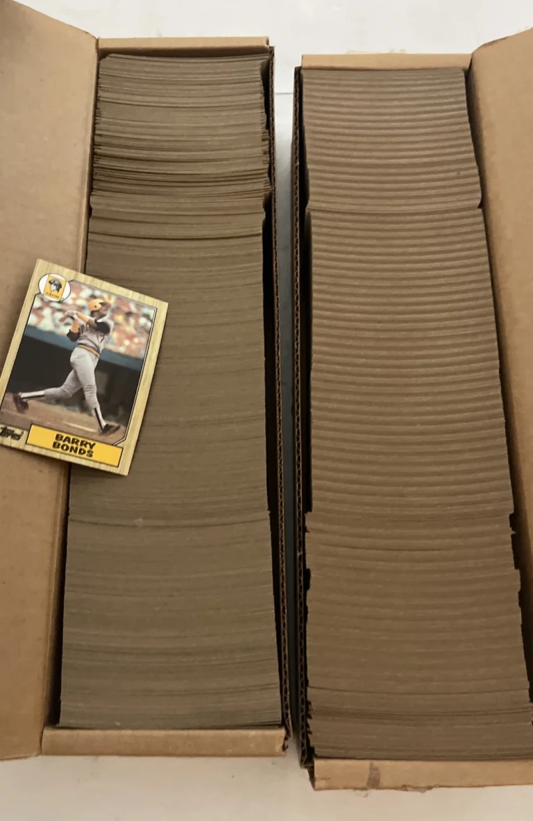 1500 +/- Unsorted 1987 Topps Baseball Cards Bulk Lot For Sets