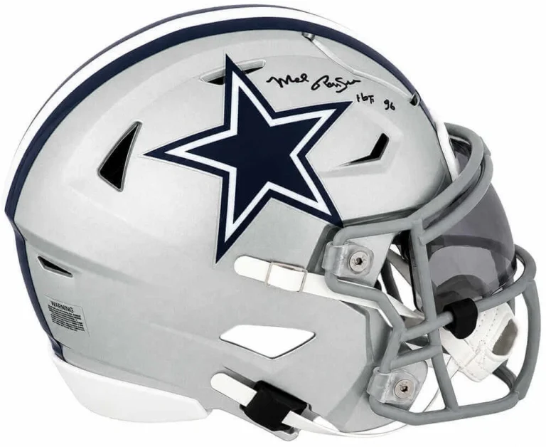 Mel Renfro Signed Cowboys Riddell Mid-Size MIDI SpeedFlex Helmet w/HOF -(SS COA)