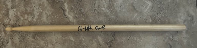 Steven Adler Guns & Roses Autographed Signed DRUMSTICK BAS Beckett Certified