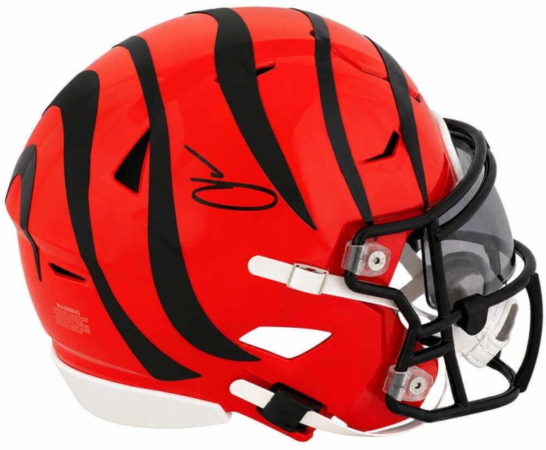 Chad Johnson Signed Bengals Riddell Mid-Size MIDI SpeedFlex Helmet -SCHWARTZ COA