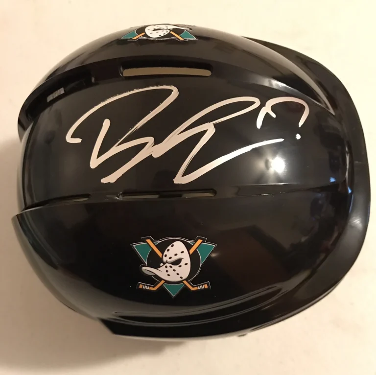 Ryan Kesler Signed Anaheim Ducks Mini Helmet Coa Stanley Cup Coa