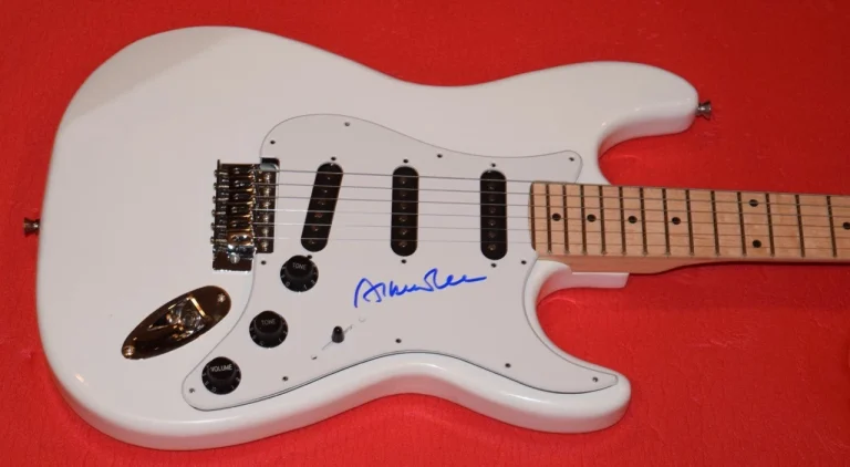 Albert Lee Signed Autographed Electric Guitar Blues Guitarist COA