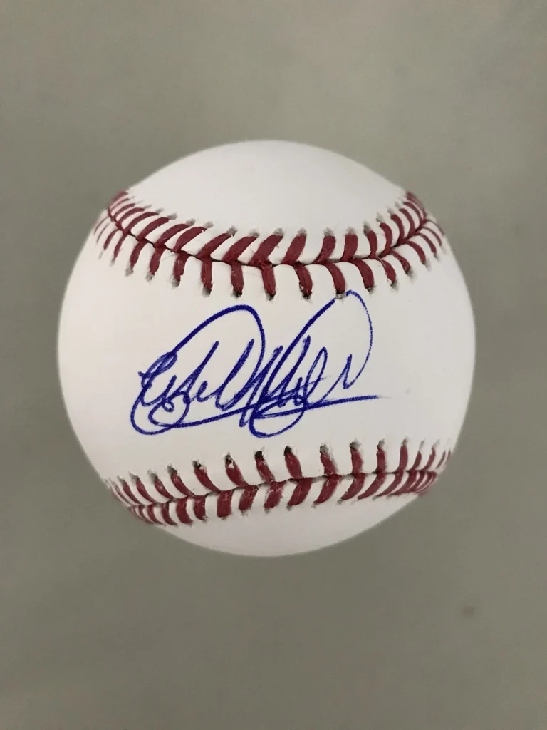 Estevan Florial Signed Autograph Oml Baseball New York Yankees Psa/Dna