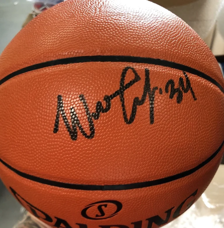 Wendell Carter Signed Autographed Replica NBA Game Basketball Psa/Dna