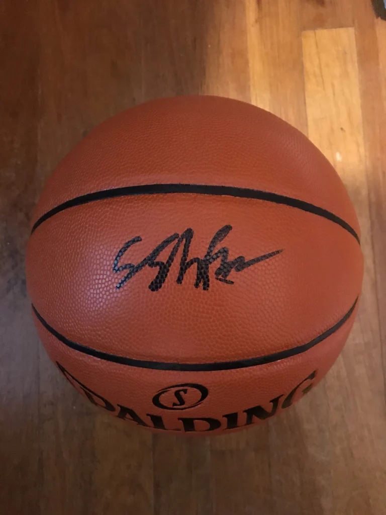 Simi Shittu Signed Autographed Vanderbilt Commadors NBA Basketball #1 Pick Coa