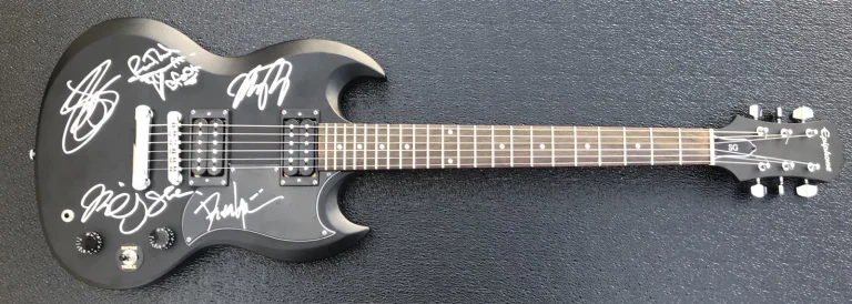 Sons Of Apollo Signed Autographed Guitar Psychotic Symphony By All 5 Coa