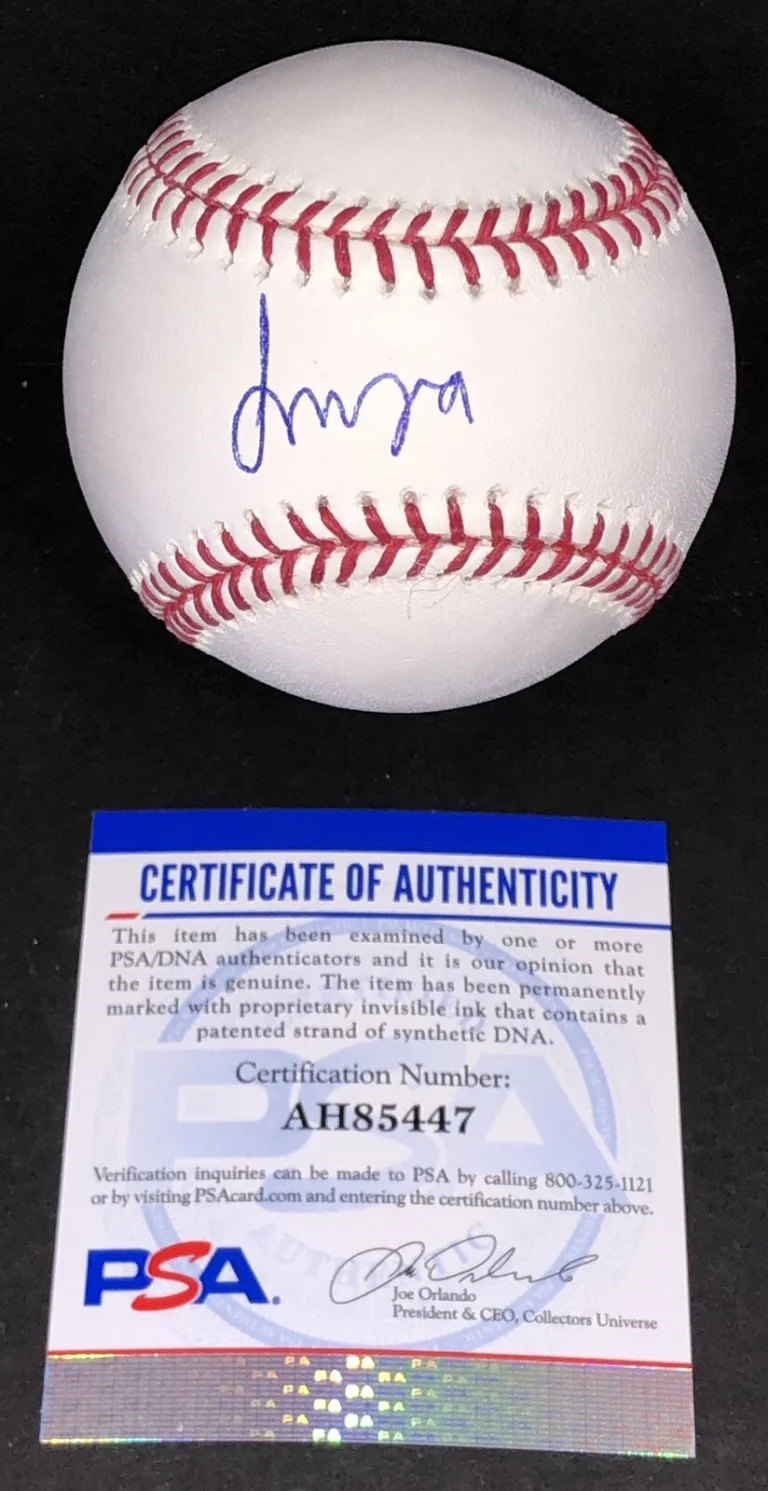 Francisco Mejia Signed Autographed San Diego Padres Oml Baseball Psa/Dna