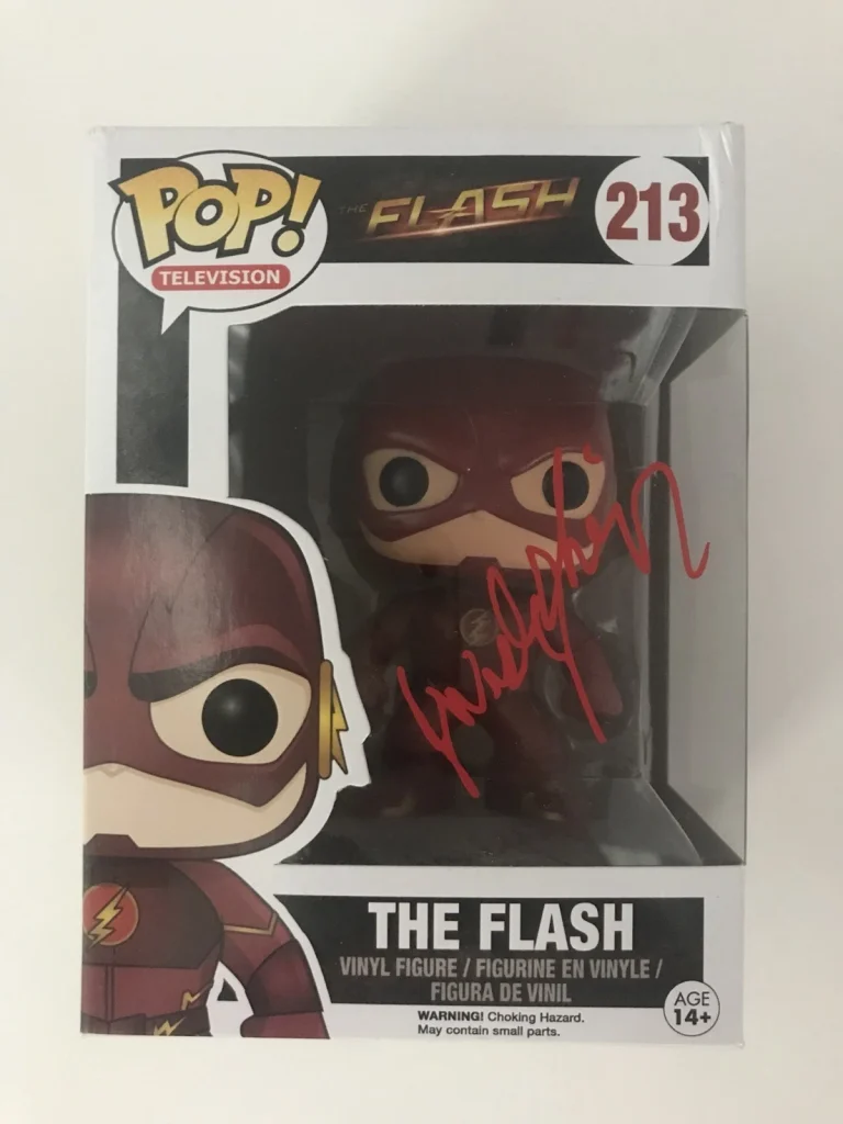 John Wesley Shipp Signed Autographed The Flash Tv Funko Pop Vinyl Psa/Dna