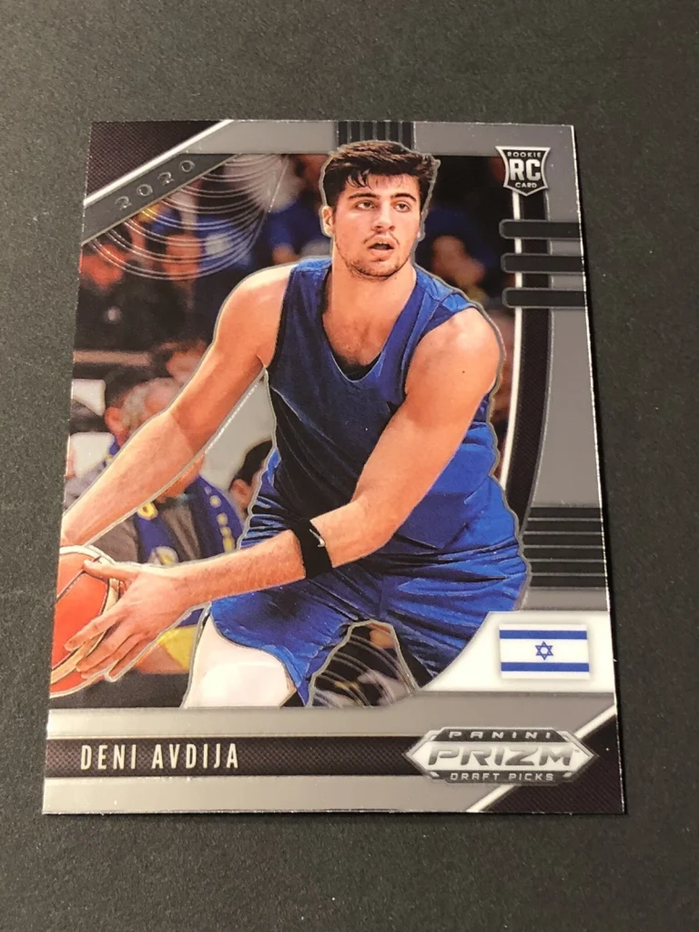 2020-21 Panini Prizm Draft Picks Deni Avdija Prizm RC Rookie Card #6