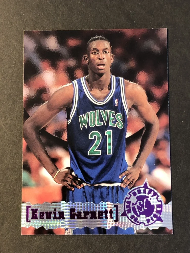 1995-96 Topps Basketball TSC #343 KEVIN GARNETT ROOKIE....Invest