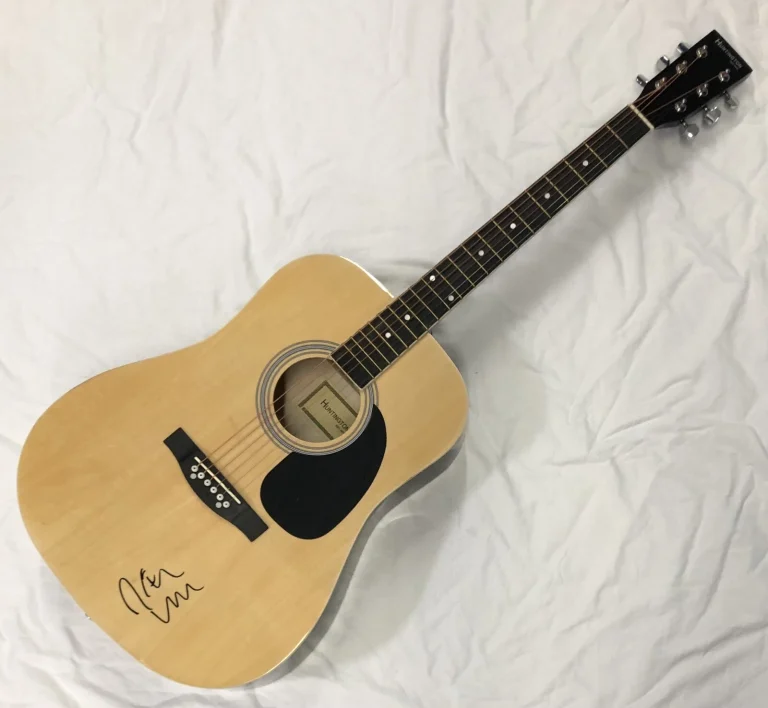Keith Urban Signed Autographed Blue Ain’t Your Color Full Size Guitar Psa/Dna