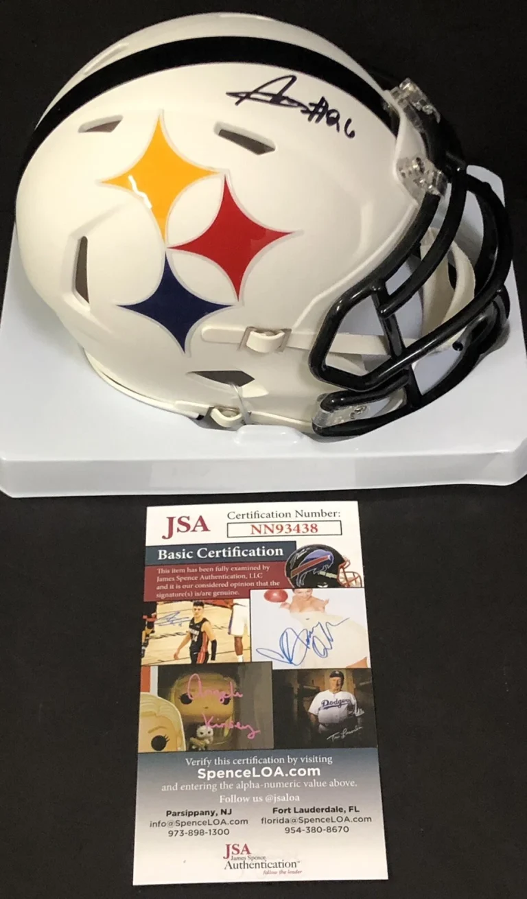 Anthony McFarland Signed Autographed Pittsburgh Steelers AMP Mini Helmet JSA