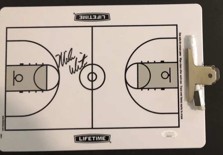 Mike White Signed Autographed Florida Gators Coaches Clipboard JSA
