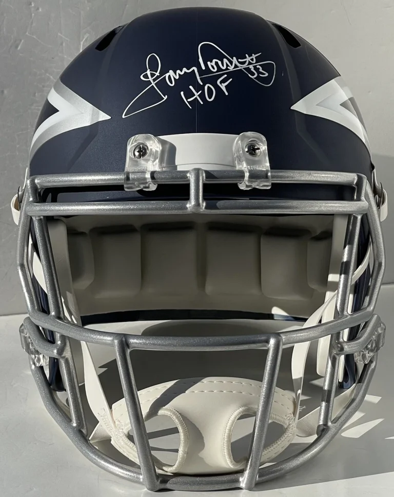 Tony Dorsett Signed Autographed Dallas Cowboys AMP Full Size Helmet Psa/Dna