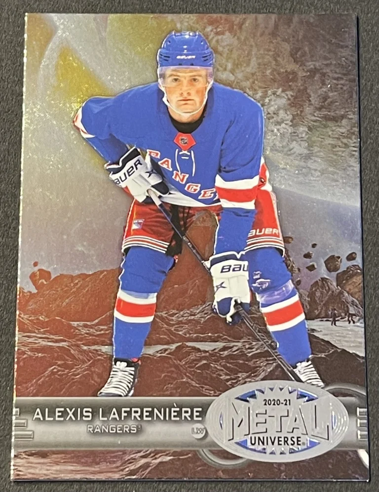 2020-21 Skybox Metal Universe Alexis LaFreniere 1997-98 Retro Rookie RC SSP #R50