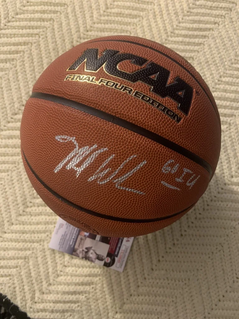Coach Mike Woodson Signed NCAA Basketball 29.5 Indiana Hoosiers University