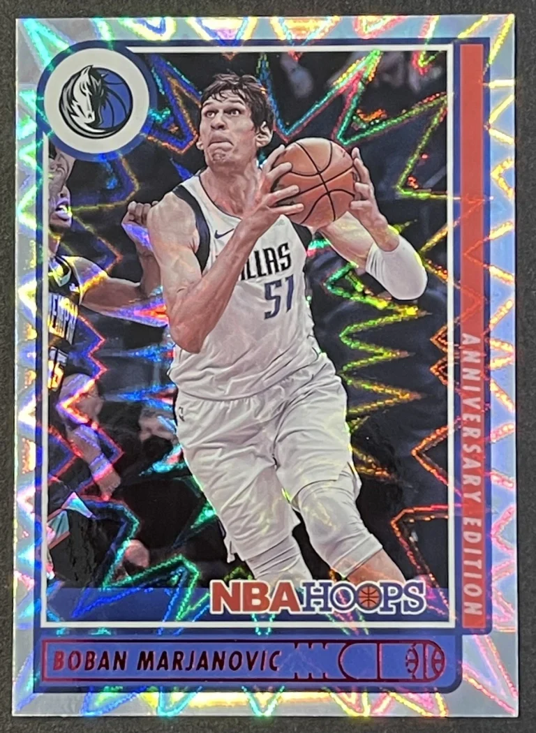 Boban Marjanovic 2022 NBA Hoops Ultra-Rare Anniversary Edition Parallel Ssp!!!