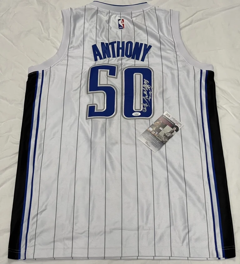 Cole Anthony Signed Autographed Orlando Magic Jersey ROY UNC JSA