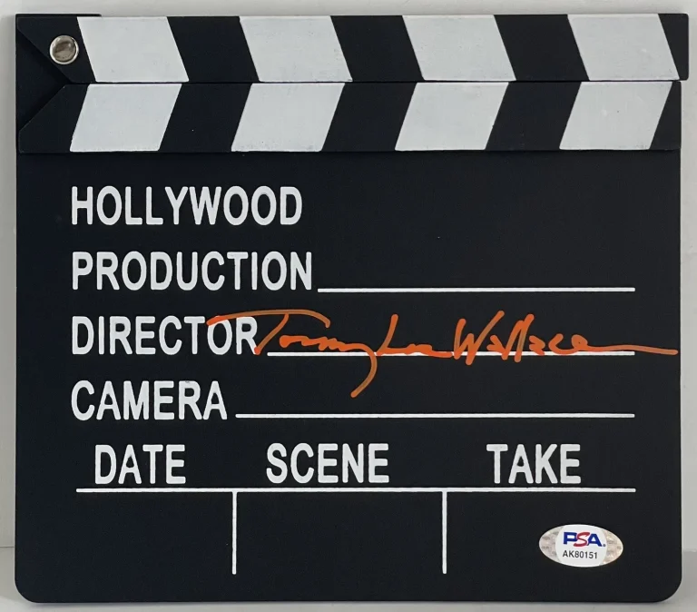 Tommy Lee Wallace Signed Autographed Directors Clapboard Halloween PSA/DNA