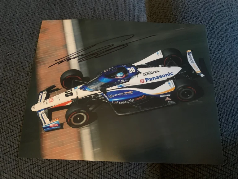 Takuma Sato Indy 500 Signed 8 X 10 Photo Indianapolis Autographed 2020 Winner