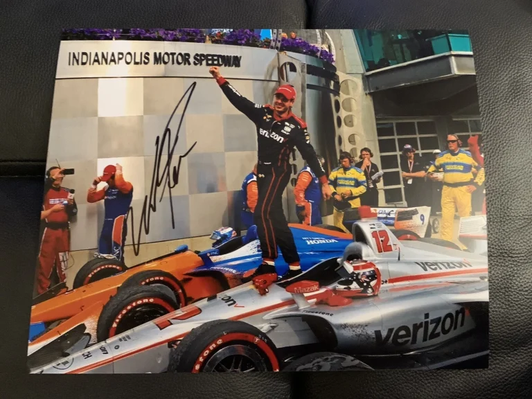 Will Power Indy 500 Signed 8 X 10 Photo Indianapolis Autographed 2021 GP Winner