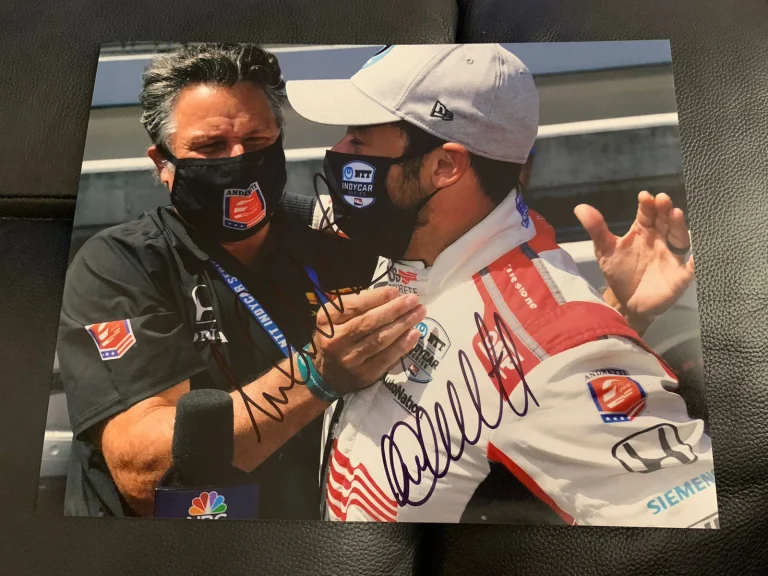 Michael Marco Andretti Signed 8 X 10 Indianapolis Indy 500 Photo Autograph 2020