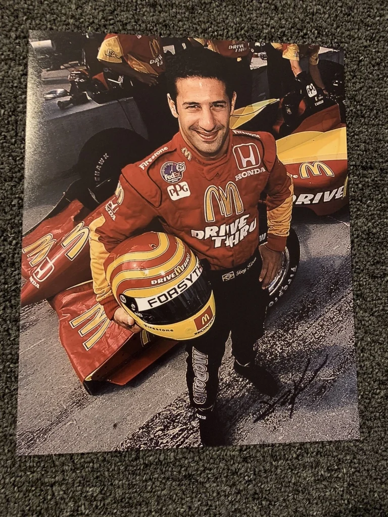 Tony Kanaan Signed Indianapolis 500  8 X 10 Photo Indy Car Autograph