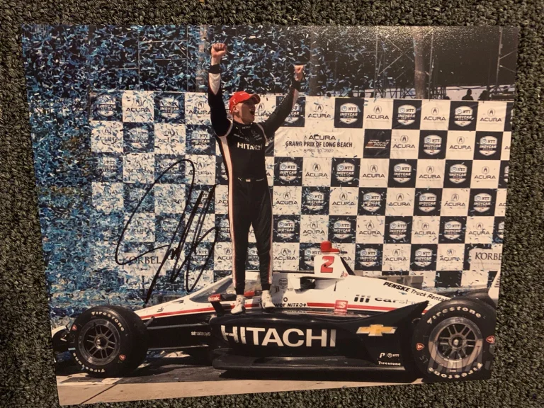 Josef Newgarden Signed Indy 500 Photo Indianapolis Autographed 8x10