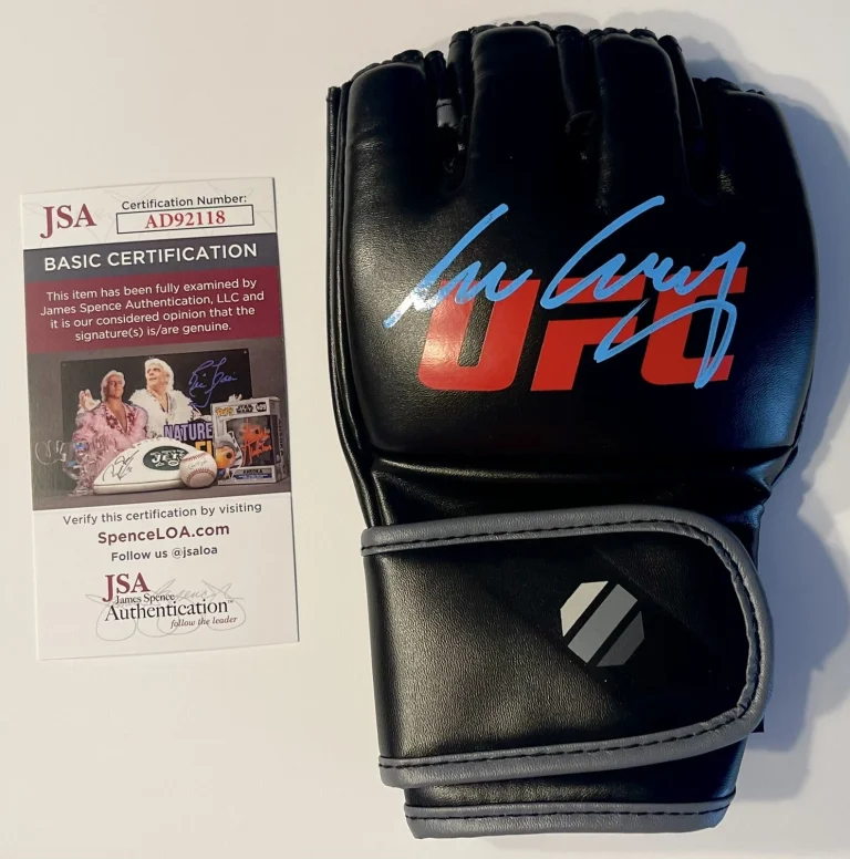 Ian Garry Signed Autographed UFC Fighter Glove MMA Champ JSA