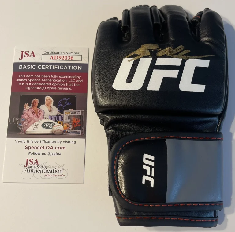 Brendan Allen Signed Autographed UFC Fighter Glove MMA Champ JSA