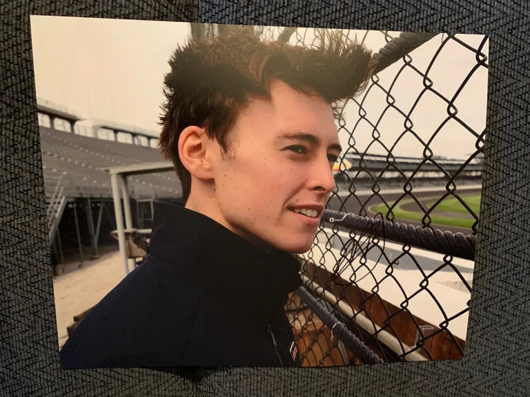 Marcus Armstrong Indy 500 Signed 8 X 10 Photo Indianapolis Autographed