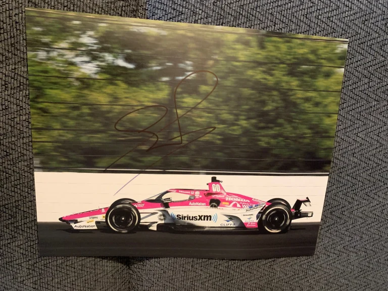 Simon Pagenaud Indy Car Signed 8 X 10 Photo Indianapolis 500 Autographed 2023