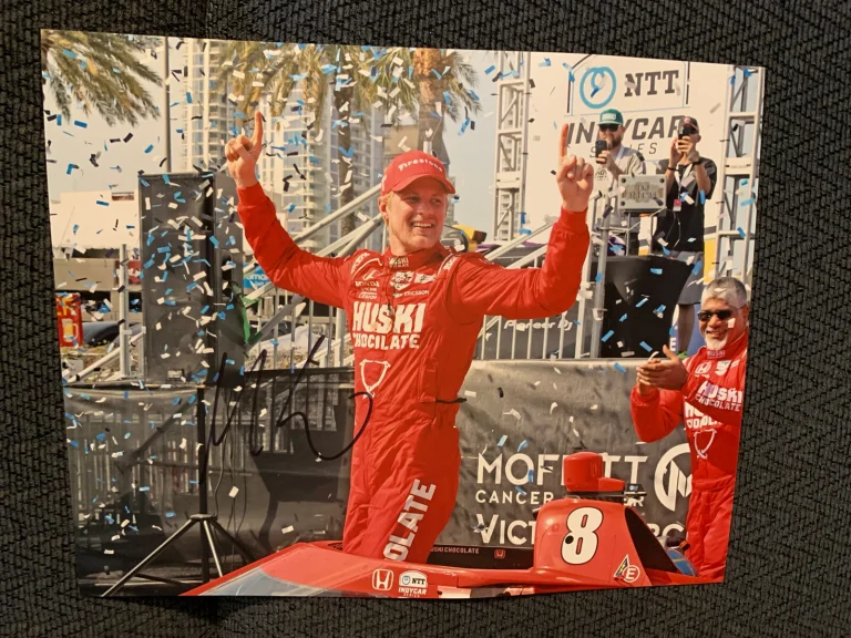 Marcus Ericsson Indy 500 Signed 8X10 Photo Indianapolis Autographed 2023