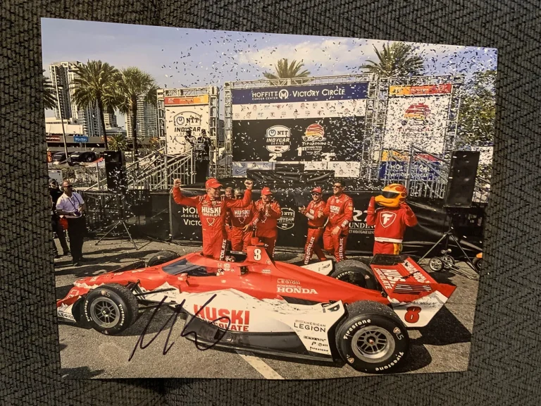 Marcus Ericsson Indy 500 Signed 8X10 Photo Indianapolis Autographed 2023