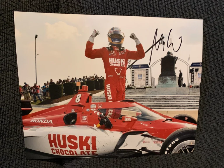 Marcus Ericsson Indy 500 Signed 8X10 Photo Indianapolis Autographed