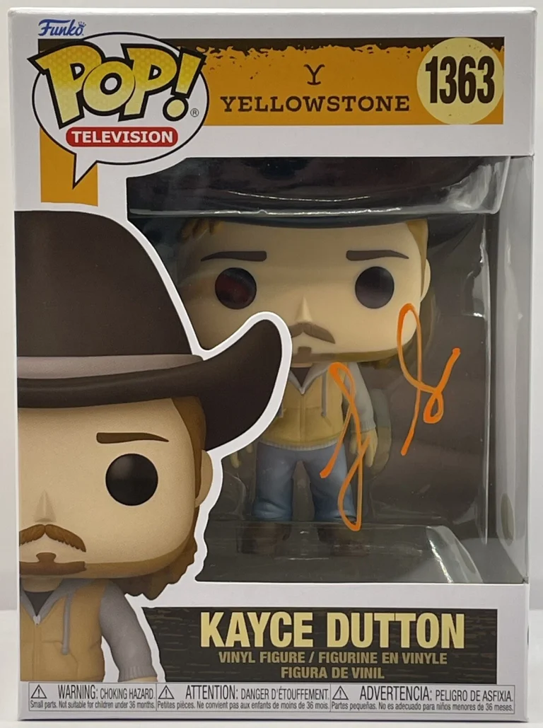 Luke Grimes Signed Autographed Kayce Dutton Yellowstone Funko Pop JSA COA