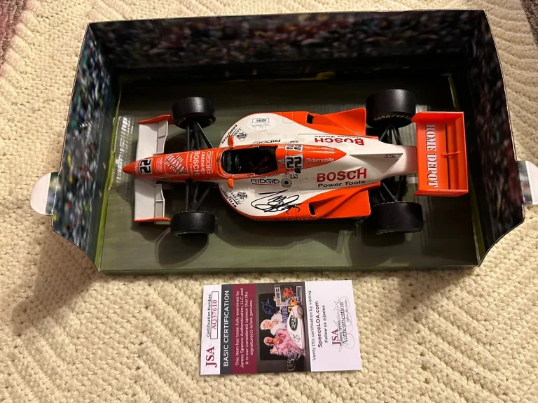 Tony Stewart Signed 1:18 Scale 1998 Indy 500 Diecast JSA Authentication COA