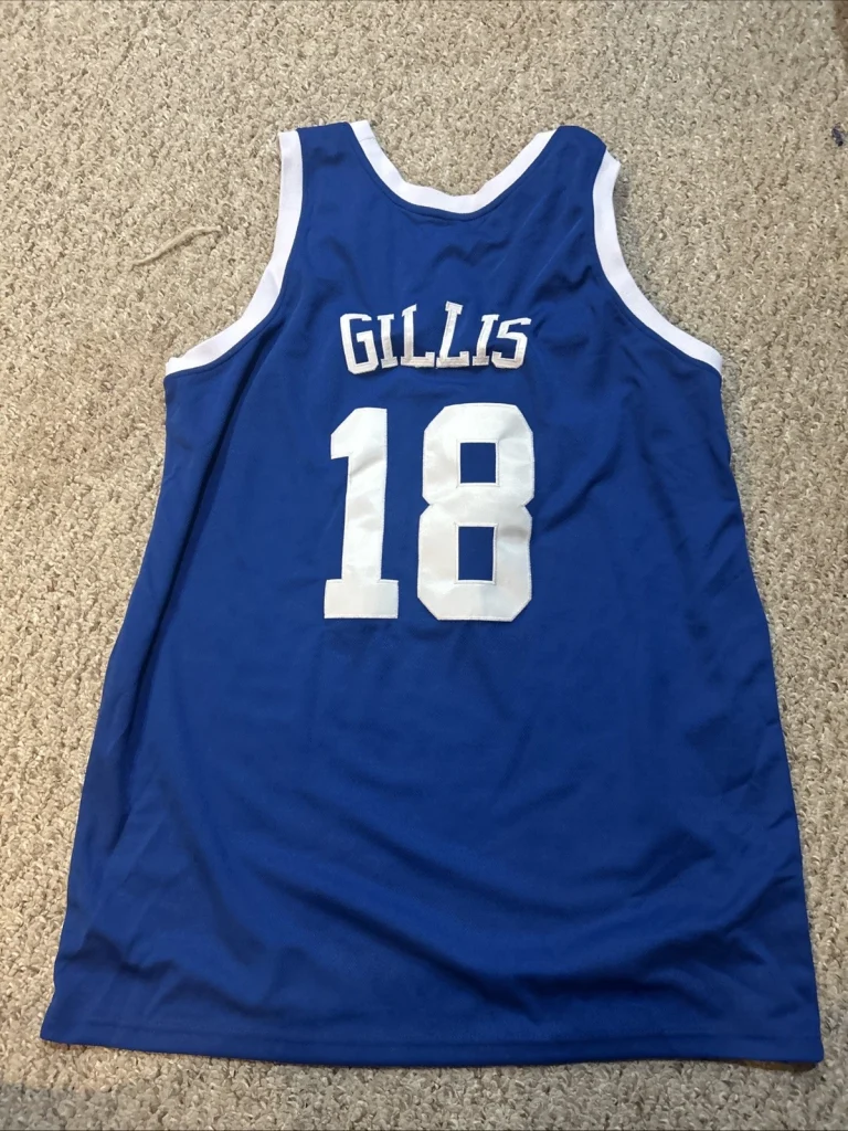 DUKE BLUE DEVILS- MASON GILLIS SIZE XL JERSEY MENS BLUE #18 BASKETBALL