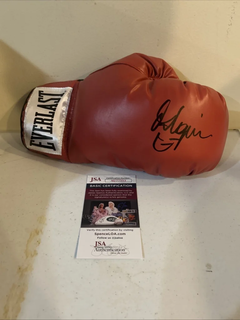 O’SHAQUIE FOSTER SIGNED AUTOGRAPH BOXING GLOVE JSA COA EVERLAST WBC CHAMP  SHOCK