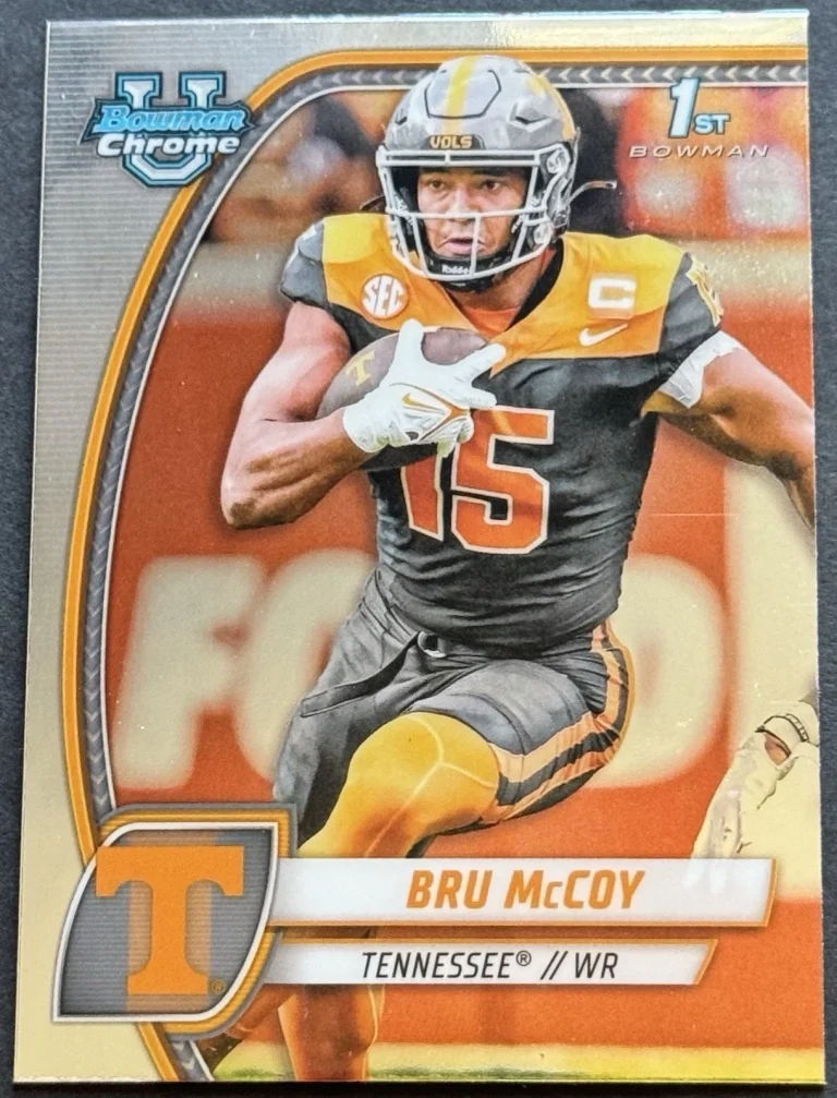 Bru McCoy 1st - 2024 Bowman U Chrome #28 Tennessee