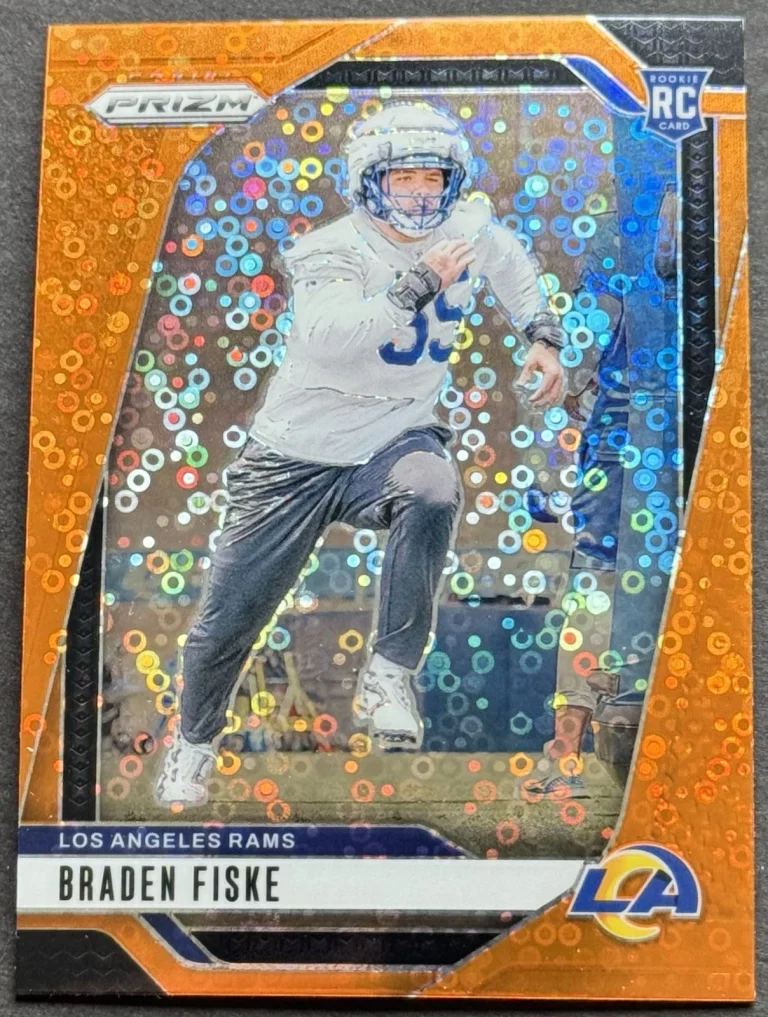 2024 Panini Prizm - Rookies Braden Fiske #310 Disco Prizm (RC)