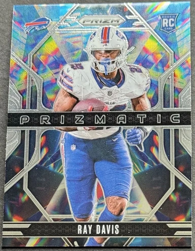2024 Panini Prizm - Prizmatic #18 Ray Davis (RC) Buffalo Bills