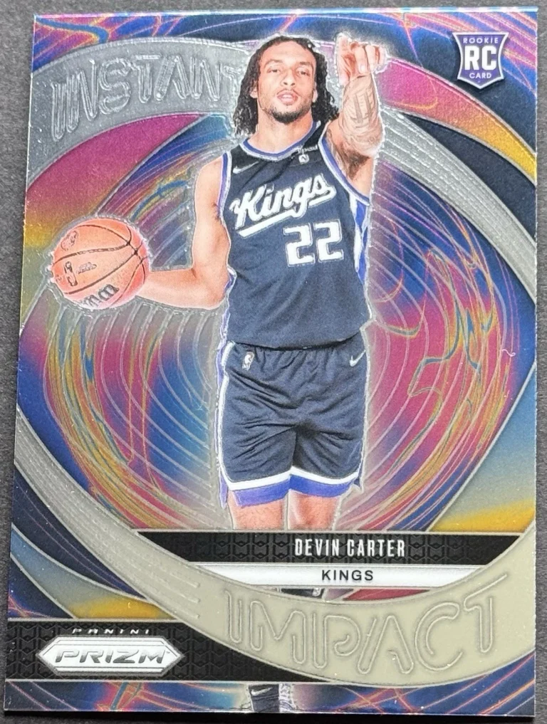 2024-25 Panini Prizm #23 Devin Carter Instant Impact