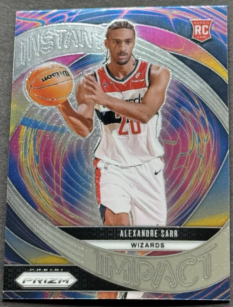 2024-25 Panini Prizm #1 Alexandre Sarr Instant Impact