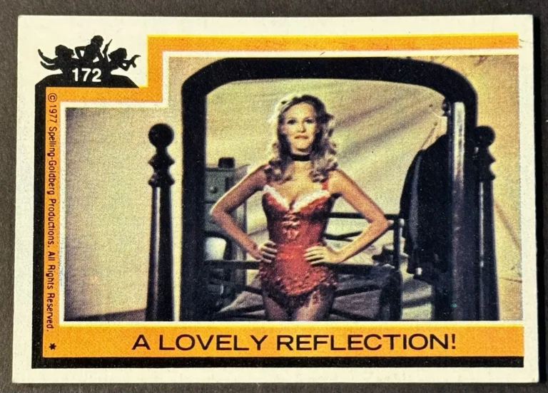 1977 Topps Charlie's Angels Trading Card #172 – A Lovely Reflection
